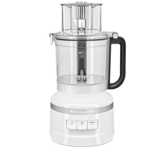 KitchenAid® 9 Cup Food Processor in White.